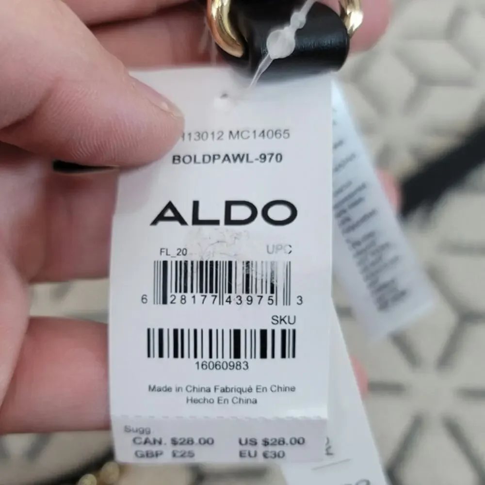 ALDO GOLD CHAIN PET 3FT LONG LEASH